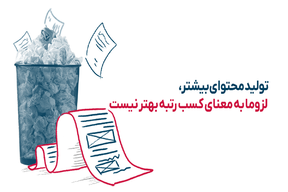 آیا با تولید محتوای بیشتر، رتبه بهتری در گوگل کسب می‌کنیم؟
